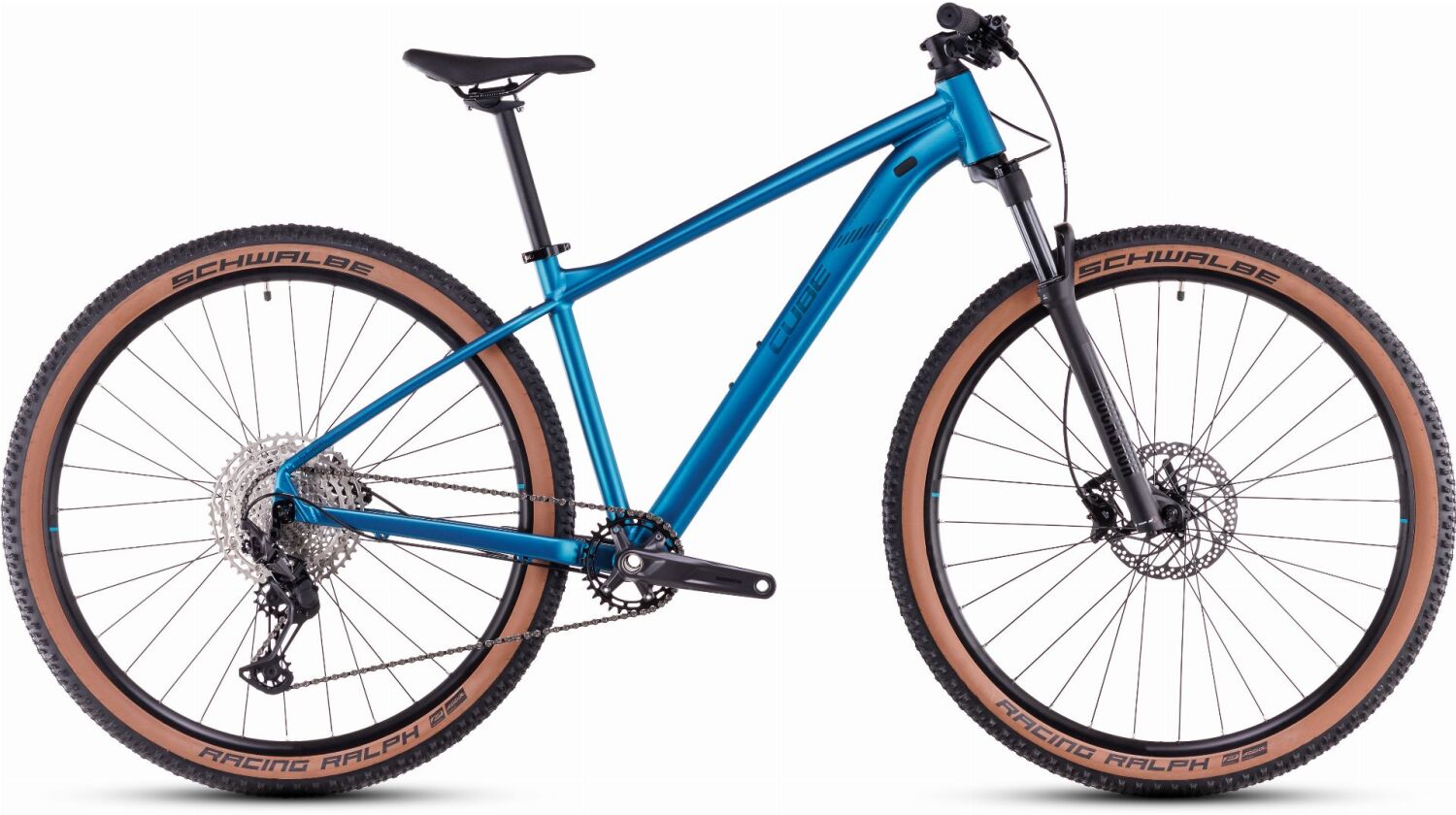 Cube Reaction Pro MTB-Hardtail Diamant metallicteal´n´holo