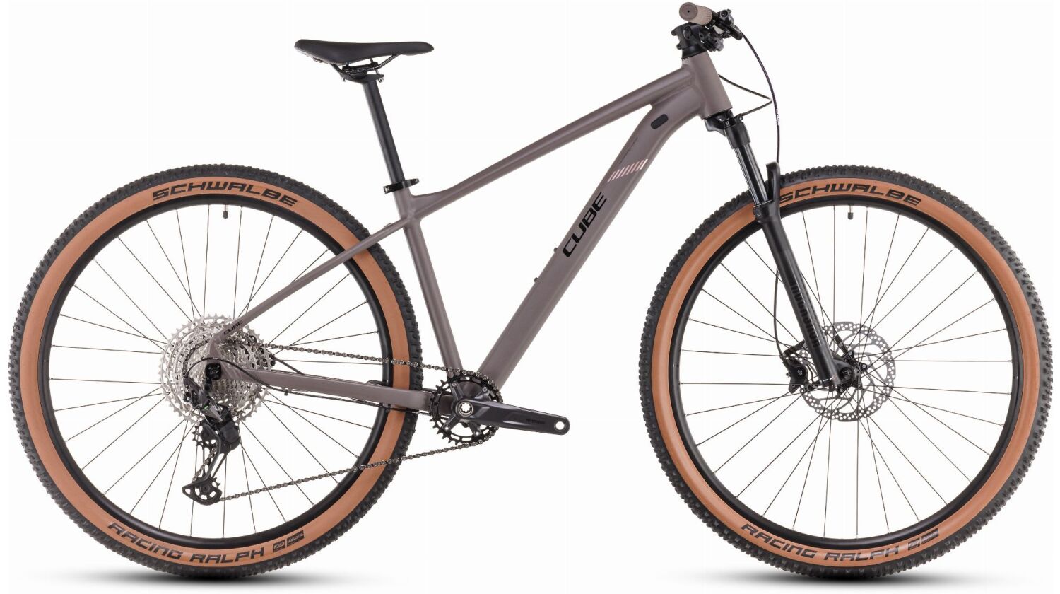 Cube Reaction Pro MTB-Hardtail Diamant cedar´n´blush