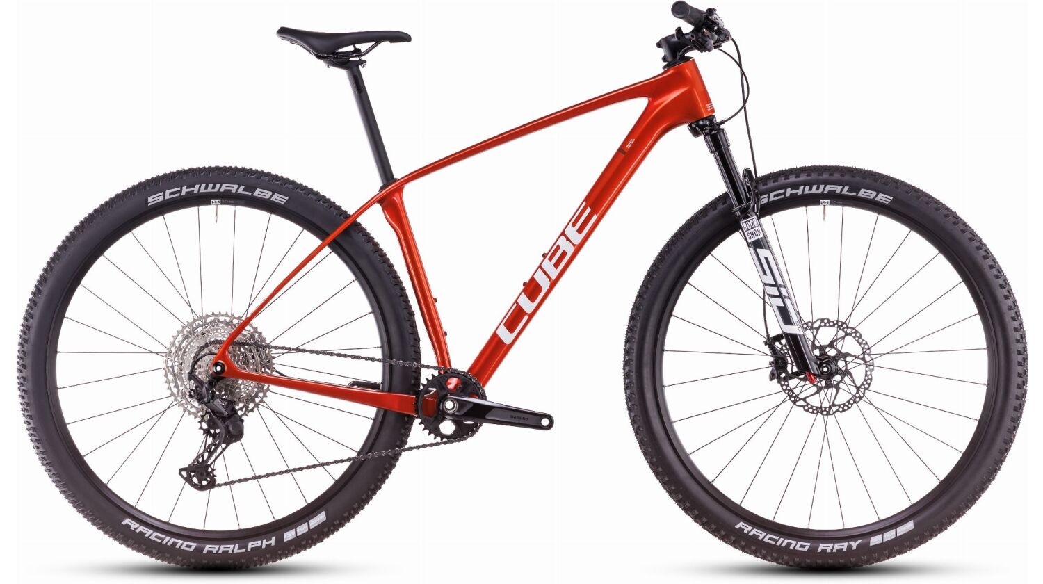 Cube Reaction C:62 Pro MTB-Hardtail Diamant 29" electricorange´n´spice