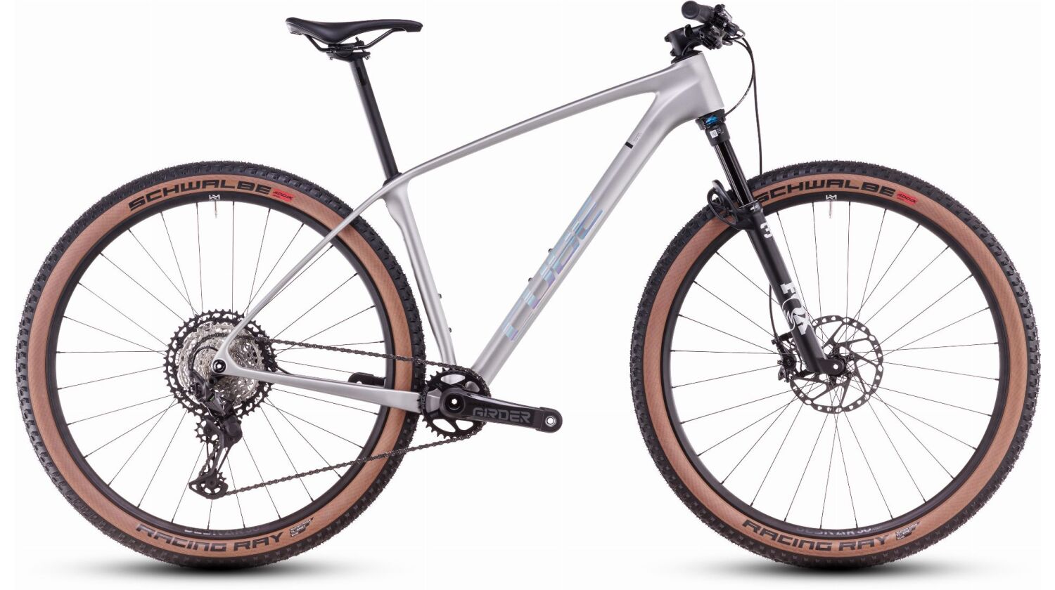 Cube Reaction C:62 Race MTB-Hardtail Diamant 29" sleekgrey´n´prism