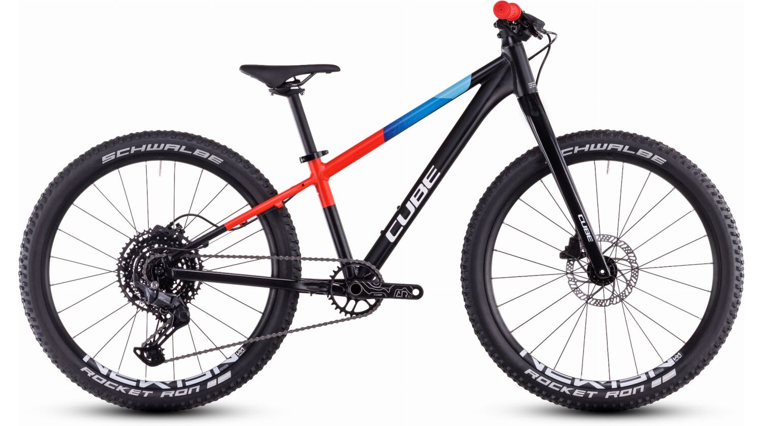 Cube Reaction 240 Pro Kinderrad Diamant 24" black´n´blue´n´red one size