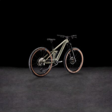 Cube Stereo One44 HPC Rookie Jugendrad MTB-Fully 27,5&quot; dustyolive&acute;n&acute;gold