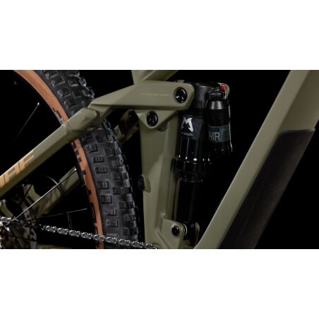 Cube Stereo One44 HPC Rookie Jugendrad MTB-Fully 27,5&quot; dustyolive&acute;n&acute;gold