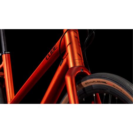 Cube Nulane Pro Fitnessbike Trapeze 28&quot; fireorange&acute;n&acute;black