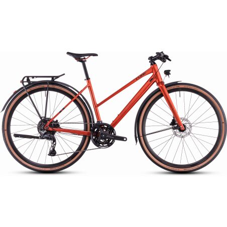 Cube Nulane Pro FE Fitnessbike Trapeze 28&quot; fireorange&acute;n&acute;black