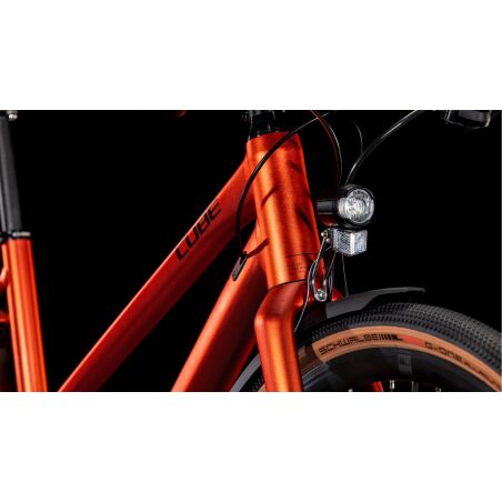 Cube Nulane Pro FE Fitnessbike Trapeze 28&quot; fireorange&acute;n&acute;black