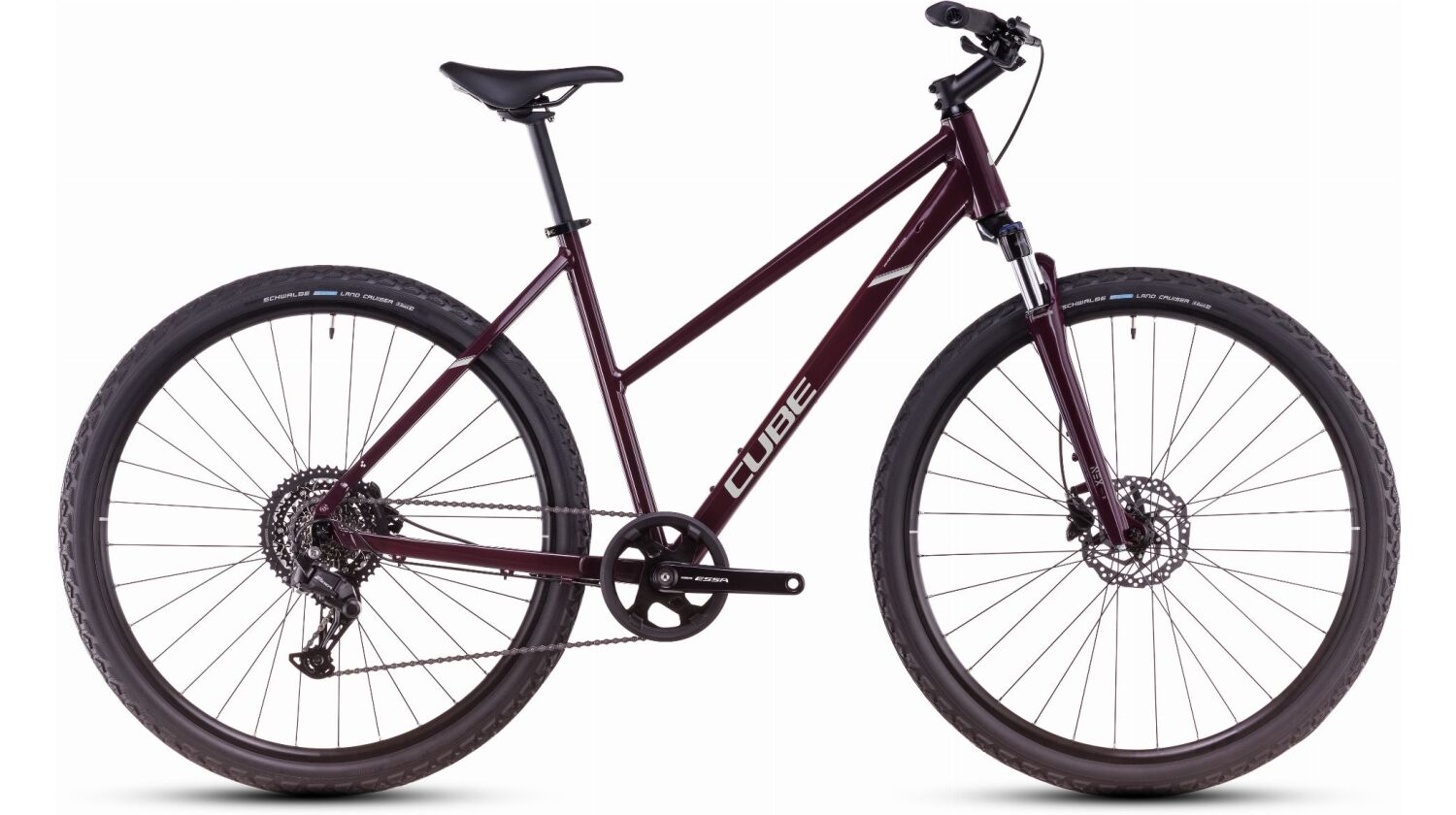 Cube Nature One Crossrad Trapeze 28" amarone´n´lunar