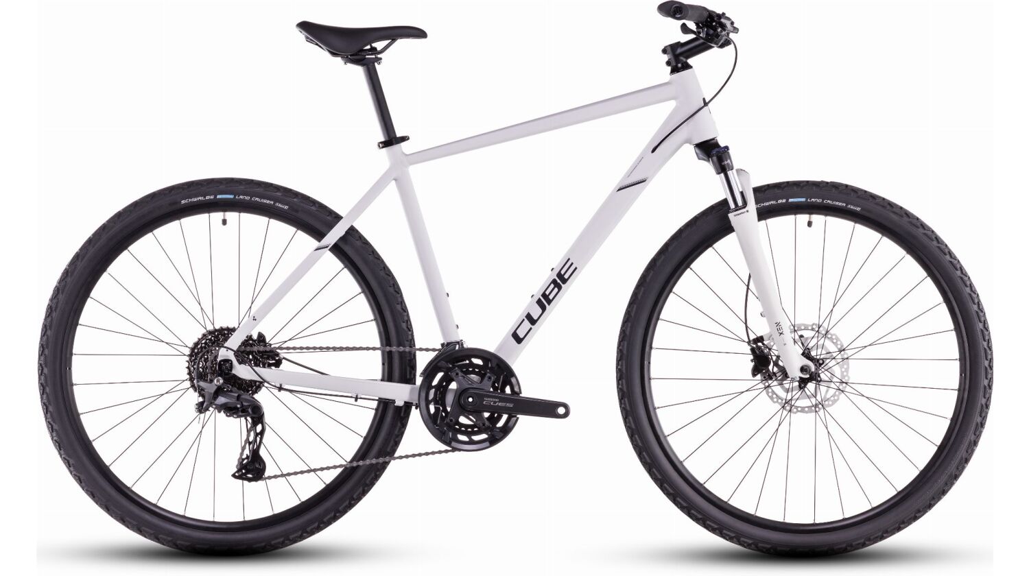 Cube Nature Pro Crossrad Diamant 28" cotton´n´black