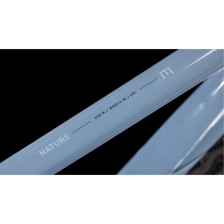 Cube Nature EXC Crossrad Diamant 28" pigeonblue&acute;n&acute;black
