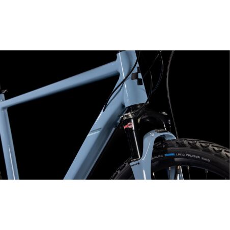 Cube Nature EXC Crossrad Diamant 28" pigeonblue&acute;n&acute;black