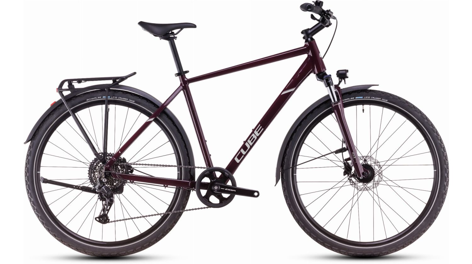 Cube Nature One Allroad Trekkingrad Diamant 28" amarone´n´lunar