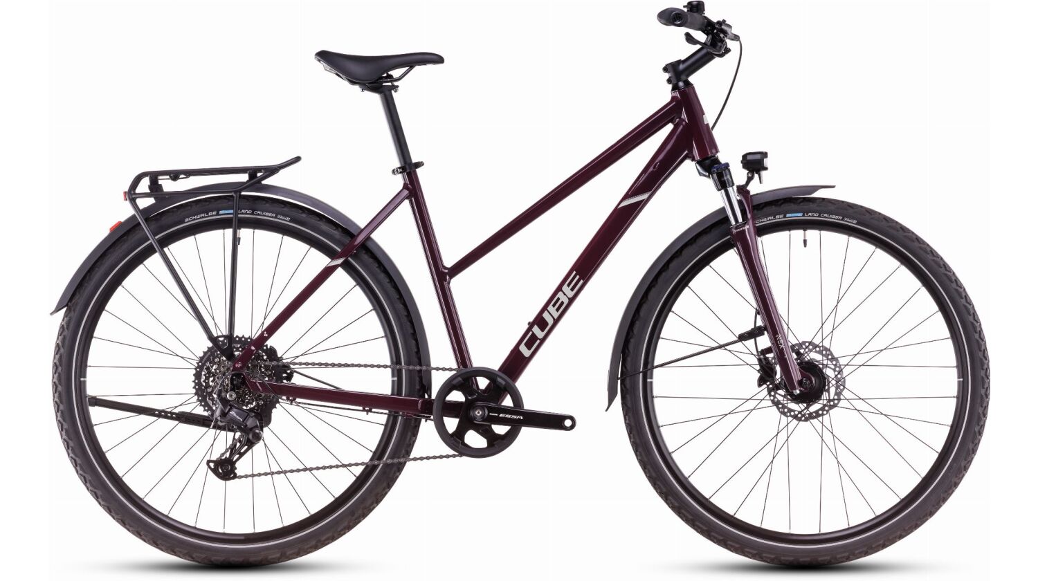 Cube Nature One Allroad Trekkingrad Trapeze 28" amarone´n´lunar
