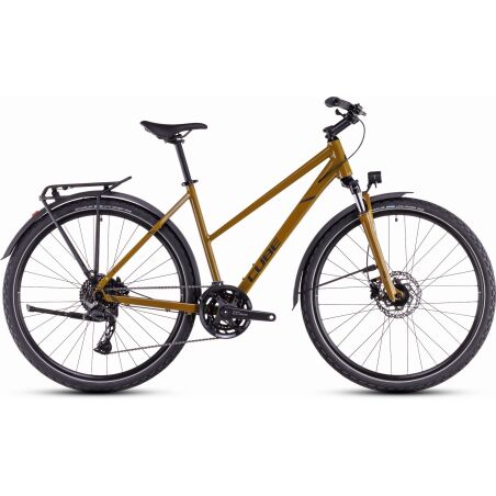 Cube Nature Pro Allroad Trekkingrad Trapeze 28&quot; willowgreen&acute;n&acute;black