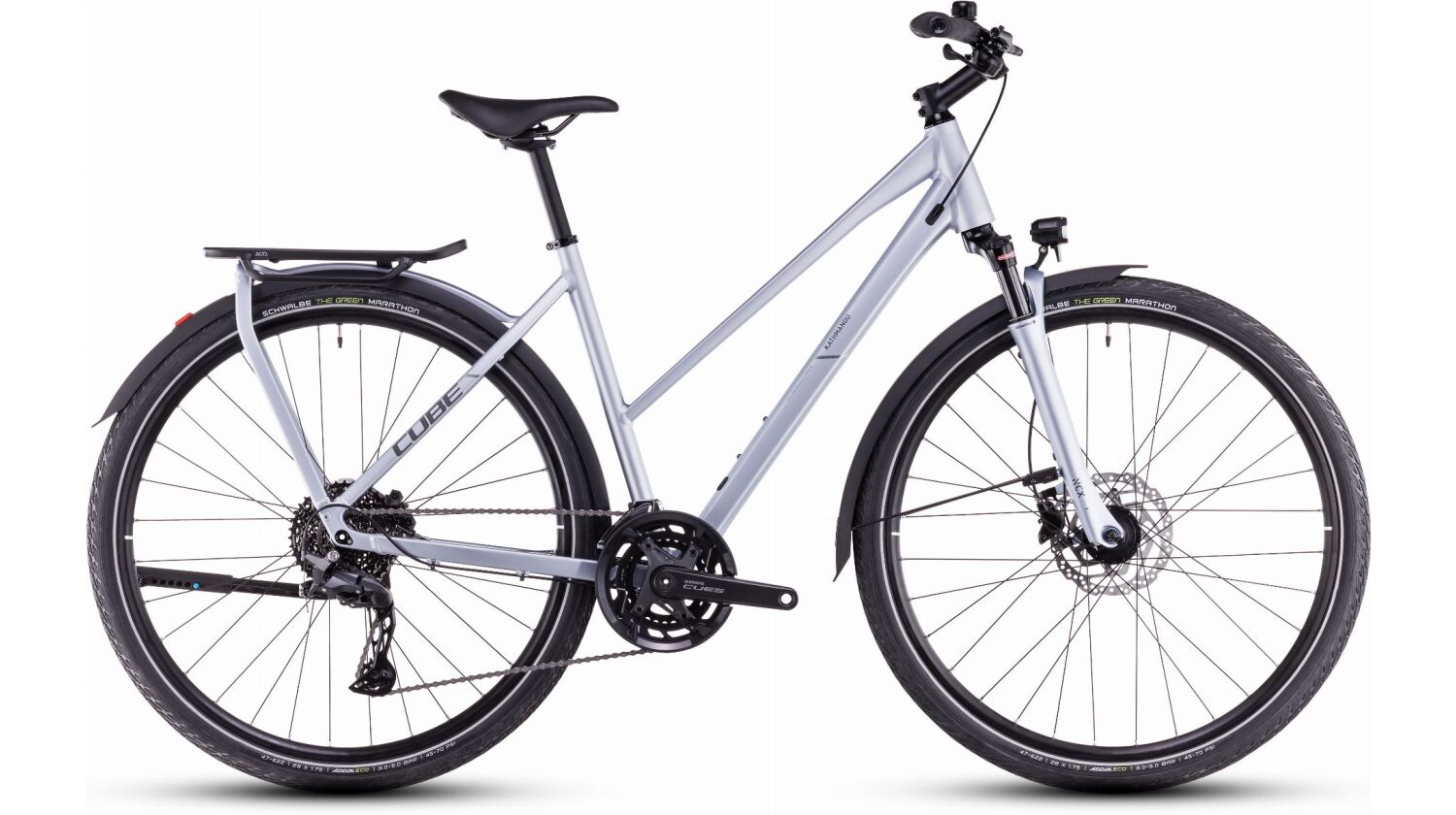 Cube Kathmandu Pro Trekkingrad Trapeze 28" silverblue´n´grey