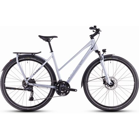 Cube Kathmandu Pro Trekkingrad Trapeze 28&quot; silverblue&acute;n&acute;grey