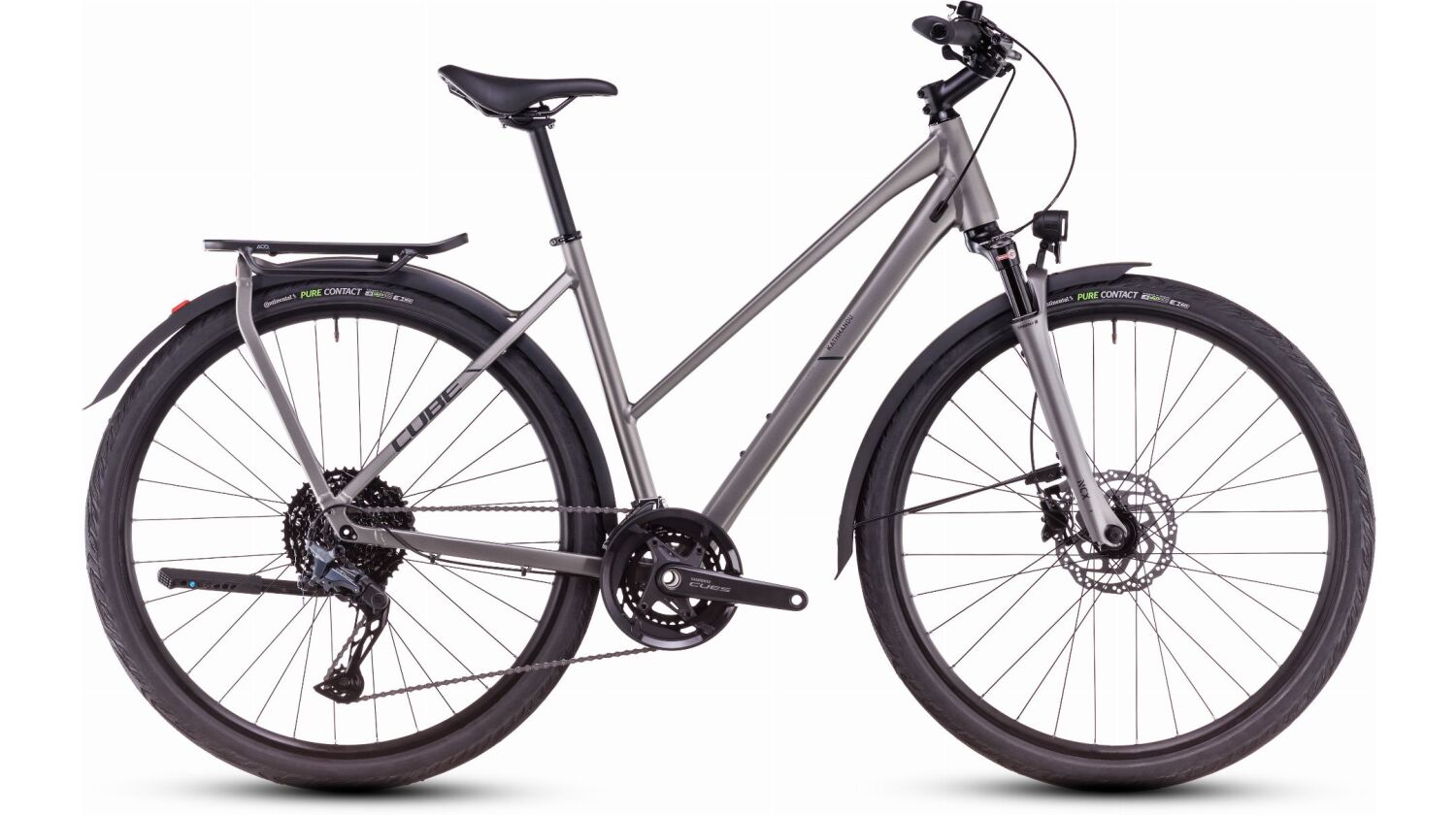 Cube Kathmandu EXC Trekkingrad Trapeze 28" grey´n´black