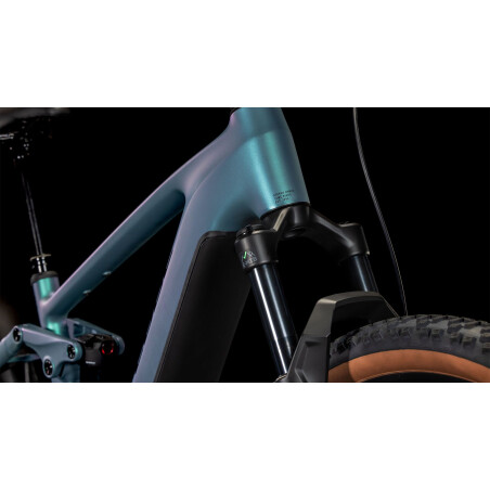 Cube Stereo Hybrid One22 Race 800 Wh E-Bike Fully smaragdgrey&acute;n&acute;black