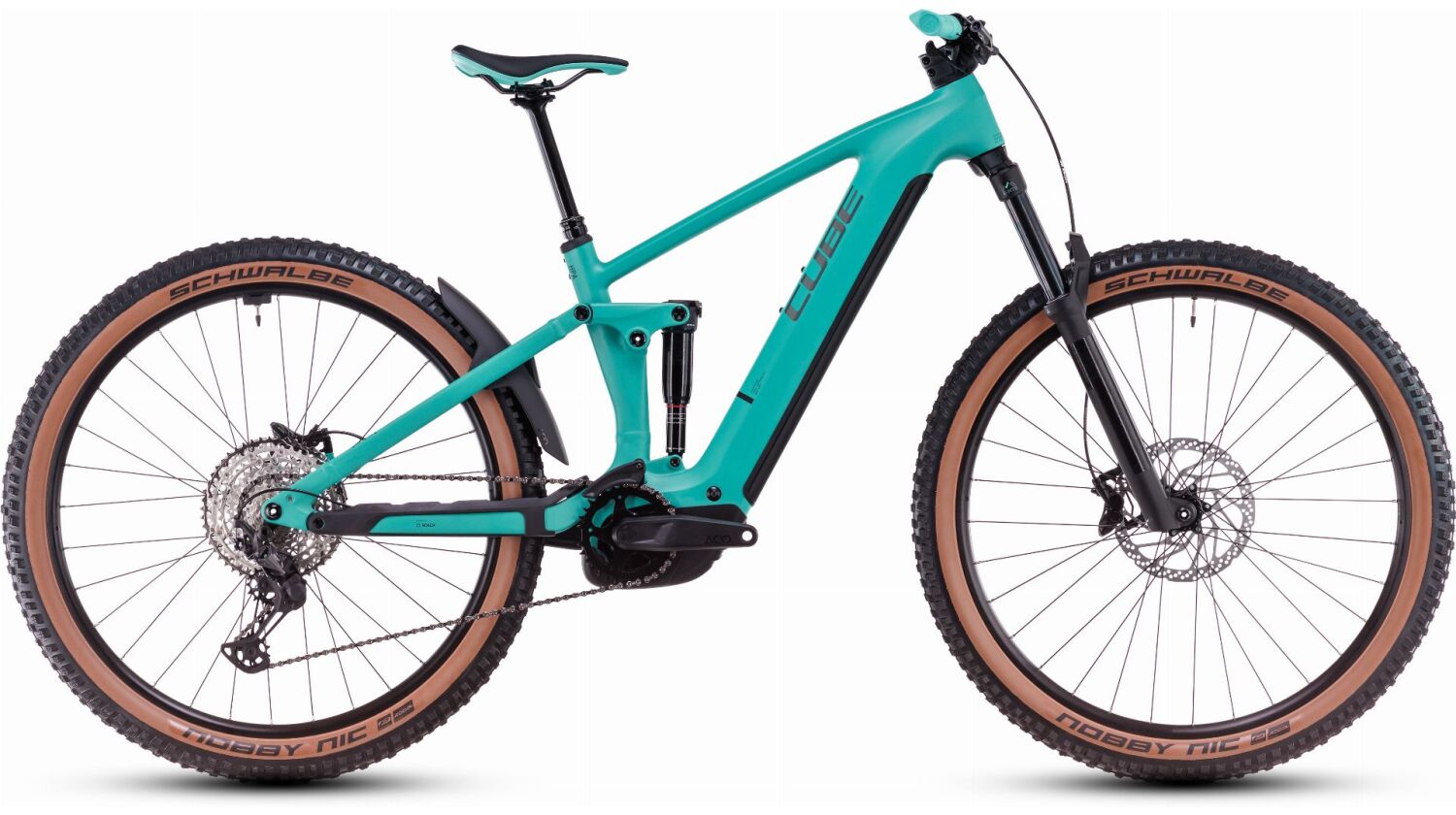 Cube Stereo Hybrid One44 EX 800 Wh E-Bike Fully scubablue´n´black