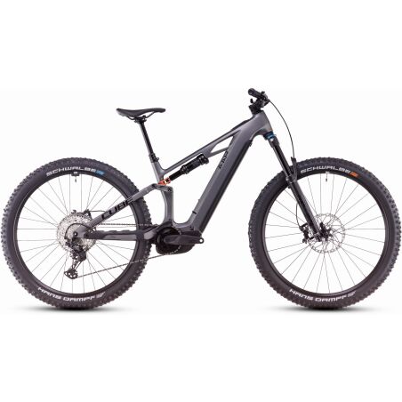 Cube Stereo Hybrid One44 HPC SLX 800 Wh E-Bike Fully slabgrey&acute;n&acute;orange