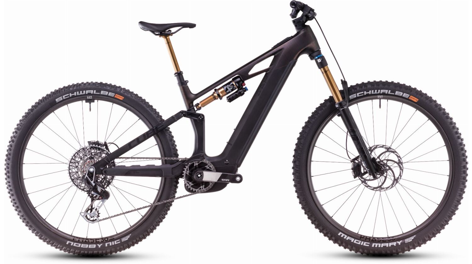 Cube Stereo Hybrid One44 HPC SLT 800 Wh E-Bike Fully liquidlava´n´black