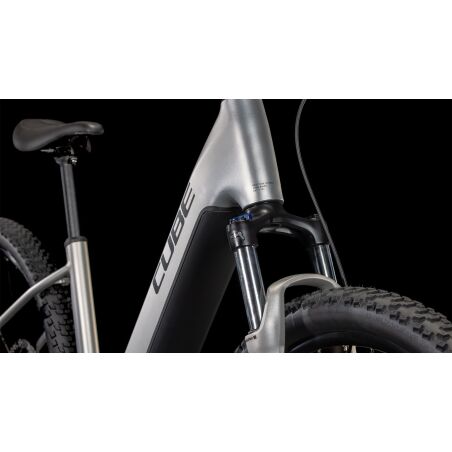 Cube Reaction Hybrid One 800 Wh E-Bike Hardtail Easy Entry 27,5&quot; silver&acute;n&acute;black