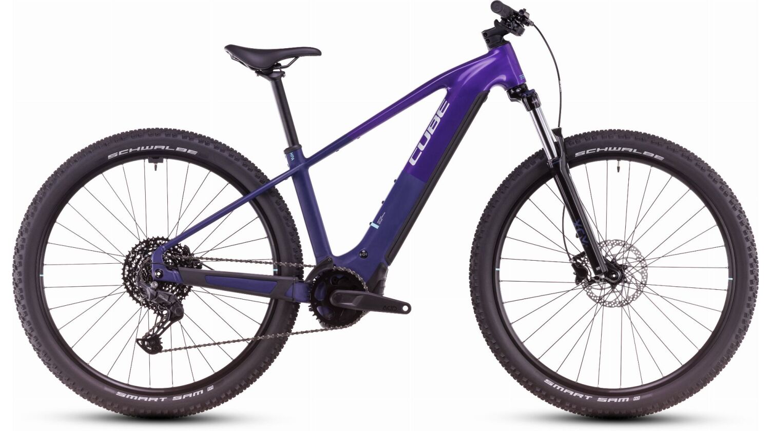 Cube Reaction Hybrid One 600 Wh E-Bike Hardtail Diamant orchid´n´mint