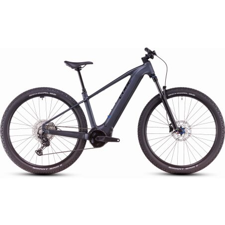 Cube Reaction Hybrid Pro 600 Wh E-Bike Hardtail Diamant metallicgrey&acute;n&acute;black