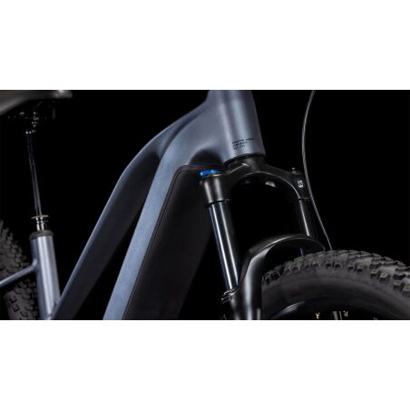 Cube Reaction Hybrid Pro 600 Wh E-Bike Hardtail Trapeze metallicgrey&acute;n&acute;black