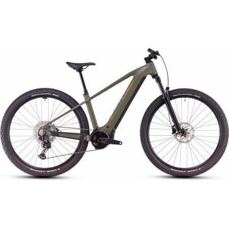 Cube Reaction Hybrid Pro 600 Wh E-Bike Hardtail Diamant dustyolive&acute;n&acute;gold