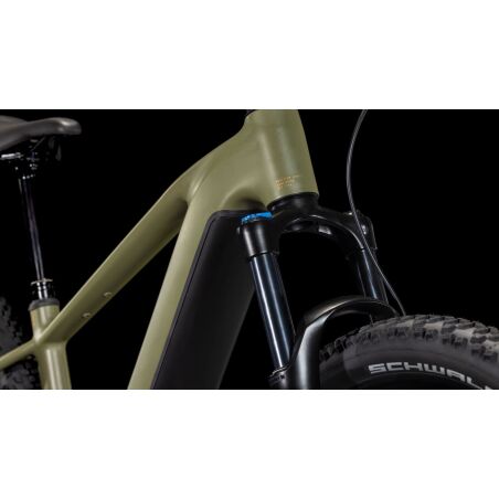 Cube Reaction Hybrid Pro 600 Wh E-Bike Hardtail Diamant dustyolive&acute;n&acute;gold