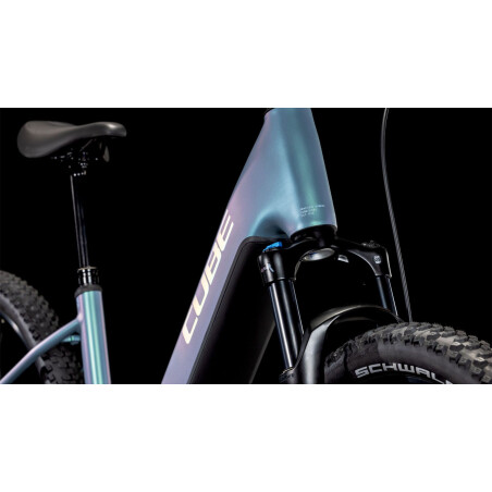 Cube Reaction Hybrid Pro 600 Wh E-Bike Hardtail Easy Entry 27,5&quot; smaragdgrey&acute;n&acute;prism