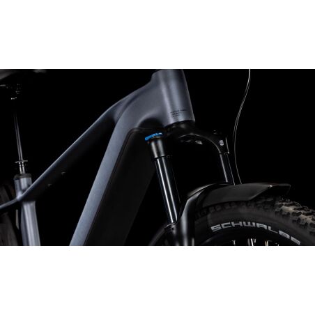 Cube Reaction Hybrid Pro Allroad 600 Wh E-Bike Hardtail Diamant metallicgrey&acute;n&acute;black