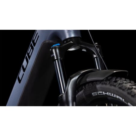 Cube Reaction Hybrid Pro Allroad 600 Wh E-Bike Hardtail Easy Entry 27,5&quot; metallicgrey&acute;n&acute;black