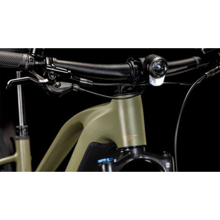 Cube Reaction Hybrid Pro Allroad 600 Wh E-Bike Hardtail Trapeze dustyolive&acute;n&acute;gold