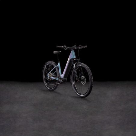 Cube Reaction Hybrid Pro Allroad 600 Wh E-Bike Hardtail Easy Entry 27,5&quot; smaragdgrey&acute;n&acute;prism