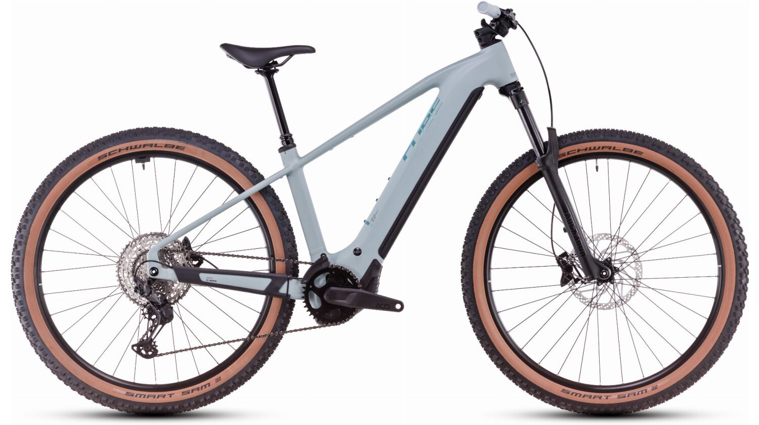 Cube Reaction Hybrid Race 800 Wh E-Bike Hardtail Diamant desertgreen´n´prism