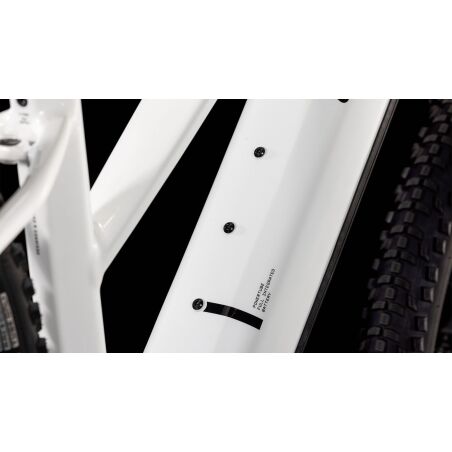 Cube Reaction Hybrid SLT 800 Wh E-Bike Hardtail Trapeze metallicwhite&acute;n&acute;black