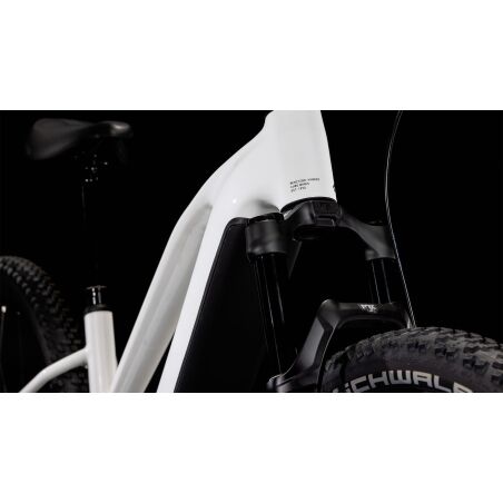 Cube Reaction Hybrid SLT 800 Wh E-Bike Hardtail Trapeze metallicwhite&acute;n&acute;black