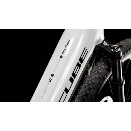 Cube Reaction Hybrid SLT 800 Wh E-Bike Hardtail Easy Entry 27,5&quot; metallicwhite&acute;n&acute;black