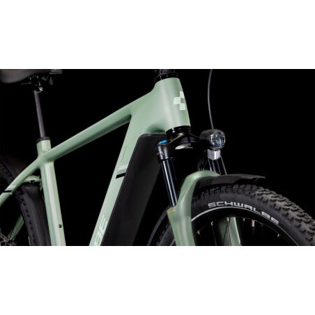 Cube Nuride Hybrid Pro Allroad 600 Wh E-Bike Diamant 28&quot; pistachio&acute;n&acute;stonegrey