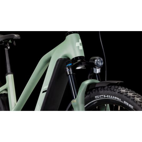 Cube Nuride Hybrid Pro Allroad 600 Wh E-Bike Trapeze 28&quot; pistachio&acute;n&acute;stonegrey