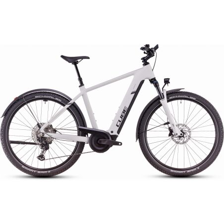 Cube Nuride Hybrid EXC Allroad 800 Wh E-Bike Diamant 28&quot; cotton&acute;n&acute;silver