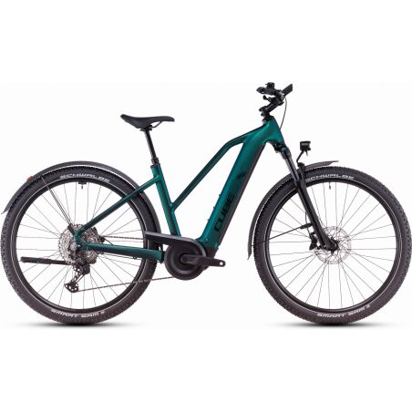 Cube Nuride Hybrid EXC Allroad 800 Wh E-Bike Trapeze 28&quot; goblin&acute;n&acute;black