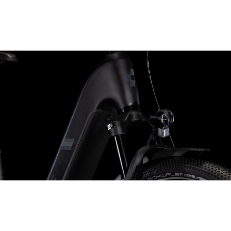 Cube Nuride Hybrid SLX Allroad 800 Wh E-Bike Easy Entry 28&quot; black&acute;n&acute;reflect