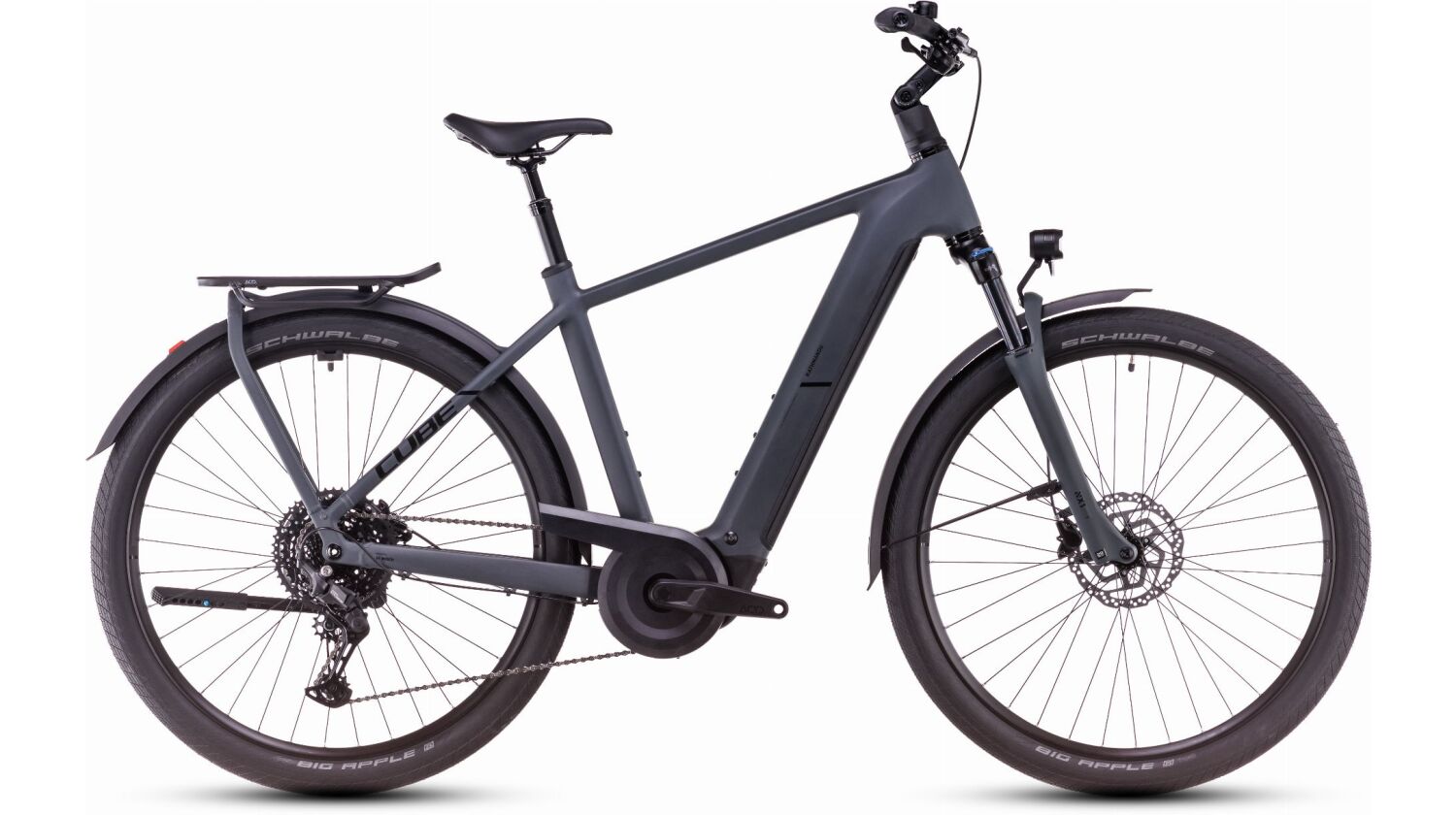 Cube Kathmandu Hybrid One 600 Wh E-Bike Diamant 28" shadowgrey´n´black