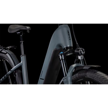 Cube Kathmandu Hybrid One 800 Wh E-Bike Easy Entry 28&quot; shadowgrey&acute;n&acute;black