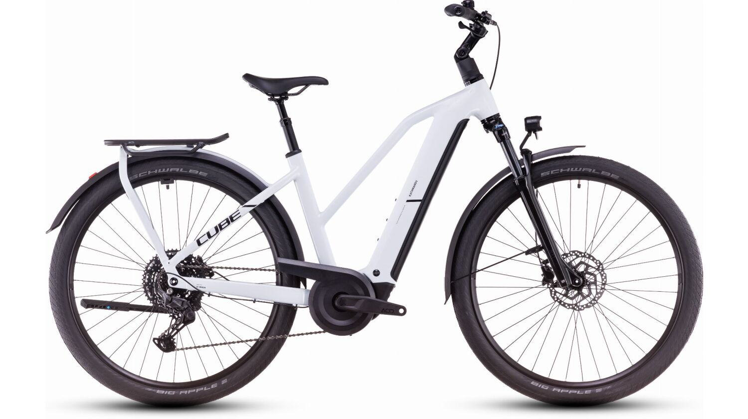 Cube Kathmandu Hybrid One 800 Wh E-Bike Trapeze 28" polarwhite´n´black