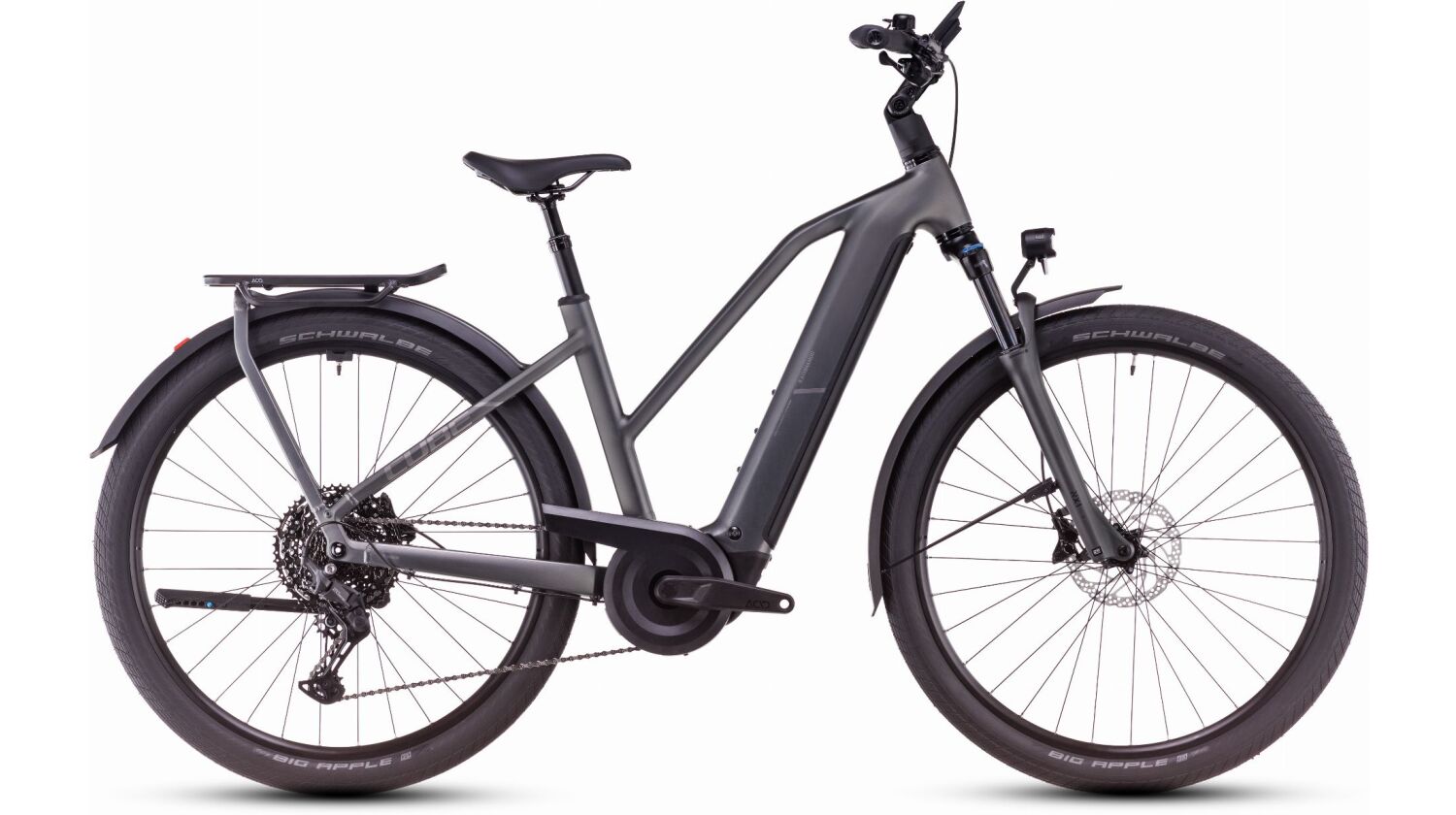 Cube Kathmandu Hybrid Pro 800 Wh E-Bike Trapeze 28" slapgrey´n´chrome