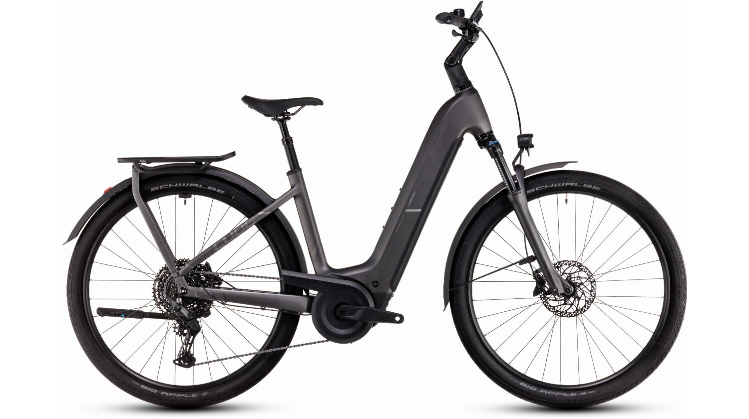 Cube Kathmandu Hybrid Pro 800 Wh E-Bike Easy Entry 28" slapgrey´n´chrome