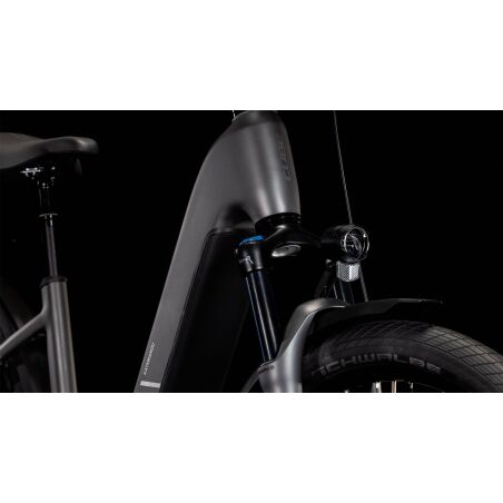 Cube Kathmandu Hybrid Pro 800 Wh E-Bike Easy Entry 28&quot; slapgrey&acute;n&acute;chrome